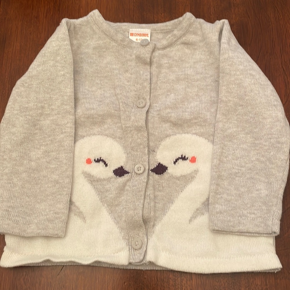 Gymboree cardigan size 6-12 mths